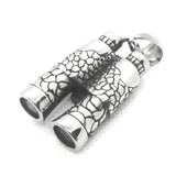 Stainless Steel Astronomy Telescope Pendant Necklace