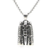 Stainless Steel Astronomy Telescope Pendant Necklace
