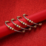 Stainless Steel Ball Beads Charm Bracelets For Men Women