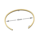 Personalized Stainless Steel Bangle Engraved Name/Words - Gift for Women/Men