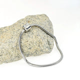 Titanium Steel Snake Bone Chain Bracelet
