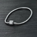 Titanium Steel Snake Bone Chain Bracelet