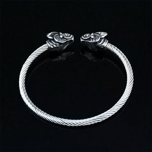 Stainless Steel Bat Bracelet Wristband Cuff Punk Bracelet