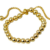 Stainless Steel Beads Charm Bracelet Personalized DIY Box Chain Bracel