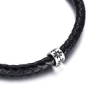 Stainless Steel Cylinder Beads Large Hole Spacer for 8mm Leather Bracelet