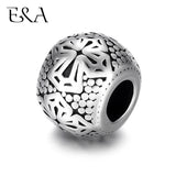 Stainless Steel Beads Cross Charm 5.5mm Hole