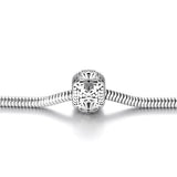 Stainless Steel Beads Cross Charm 5.5mm Hole