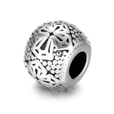 Stainless Steel Beads Cross Charm 5.5mm Hole