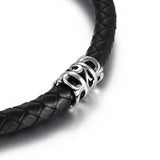 Stainless Steel Tube Slide Bead for 8mm Leather Cord Bracelet DIY Charms