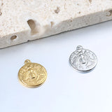 10pcs Stainless Steel Bee Charms Gold/Silver for Jewelry Making