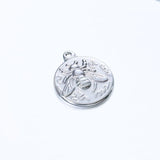 10pcs Stainless Steel Bee Charms Gold/Silver for Jewelry Making