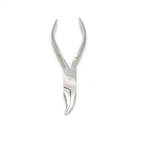 Stainless Steel Bent Nose Plier Eye Glasses Repair Clamp