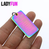 10pcs Stainless Steel Queen Charms Necklace Pendant