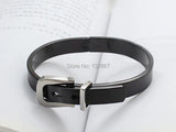 Black-Tone Handcuff Bangle Bracelet 10mm
