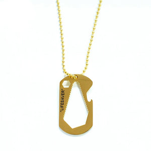 Stainless Steel Bottle Opener Necklace with English Letter Pendant
