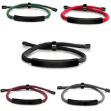 Stainless Steel Engraving Bracelet Blanks for ID Plates 10pcs