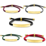 Engraving Stainless Steel Bracelet Blanks ID Plate Bracelets 10pcs