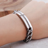 Men's Retro Totem Stainless Steel Bracelet