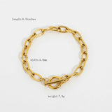 Stainless Steel Bracelet Classics Clip Bracelet for Women