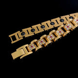 Stainless Steel Rhinestone Bracelet Bangle Personalized Accessory