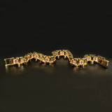 Stainless Steel Bracelet Rhinestone Bangle Personalized Accessories SEC88