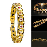 Stainless Steel Bracelet Rhinestone Bangle Personalized Accessories SEC88