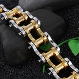 Men's Stainless Steel Bicycle Bracelet