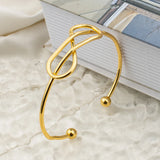 Stainless Steel Bead Bracelet Women Men Jewelry Charm Bangle Accessory