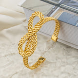 Stainless Steel Bead Bracelet Women Men Jewelry Charm Bangle Accessory