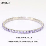 Women's Stainless Steel Diamond Bracelet