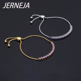 Women's Stainless Steel Tennis Bracelet, Diamond Colorfast