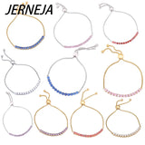 Women's Stainless Steel Tennis Bracelet, Diamond Colorfast