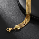 Stainless Steel Mesh Link Bracelet Hand Chain