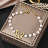 Anime Cartoon Stainless Steel Pendant Bracelet for Women