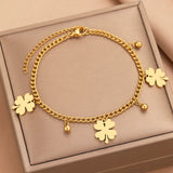 Stainless Steel Bracelet Infinity Heart Pendant Women's Jewelry Mother's Gift