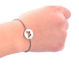 Personalized Stainless Steel Butterfly Charms Bracelet Anklet