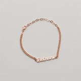 Personalized Steel Bracelet for Women