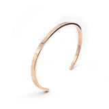Stainless Steel Rose Bangles Couples Bracelet