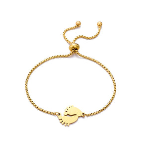 Stainless Steel Charm Bracelet for Women