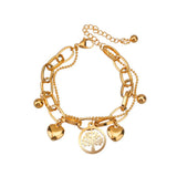 Stainless Steel Bracelets for Women Tree Of Life Heart Charm