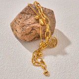 Stainless Steel Bracelets for Women Tree Of Life Heart Charm