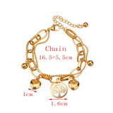 Stainless Steel Bracelets for Women Tree Of Life Heart Charm