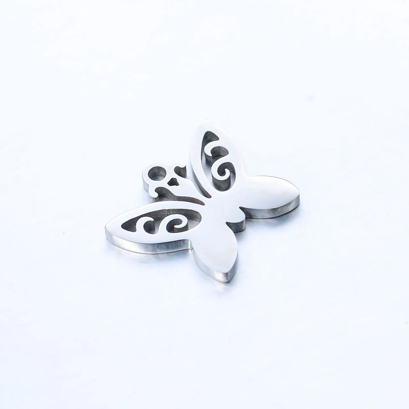 Butterfly Charms Gold/Silver 20pcs