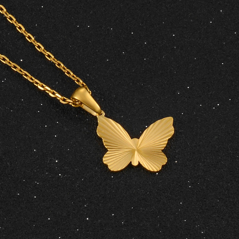 Heart Shaped Stainless Steel Necklace Pendant Jewelry