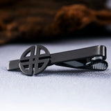 Mens Stainless Steel Celtic Knot Tie Clip