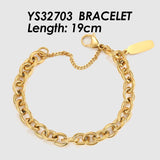 Stainless Steel Chain Bracelet Punk Jewelry