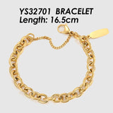 Stainless Steel Chain Bracelet Punk Jewelry