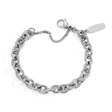 Stainless Steel Chain Bracelet Punk Jewelry