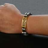 Men's Steampunk Stainless Steel Chain Bracelet SL021