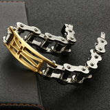 Men's Steampunk Stainless Steel Chain Bracelet SL021